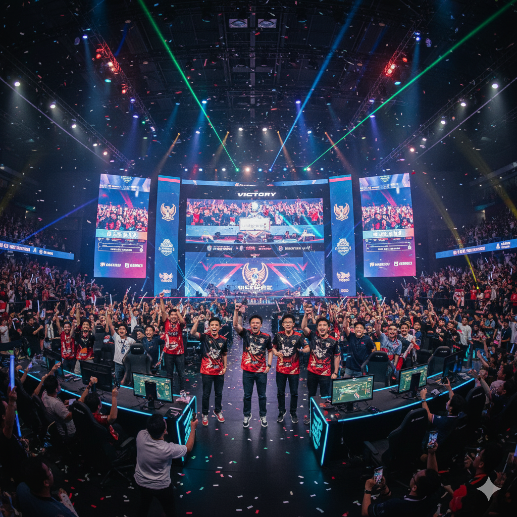 E-Sports: Dari Hobi Menjadi Industri Triliunan Rupiah di Indonesia.